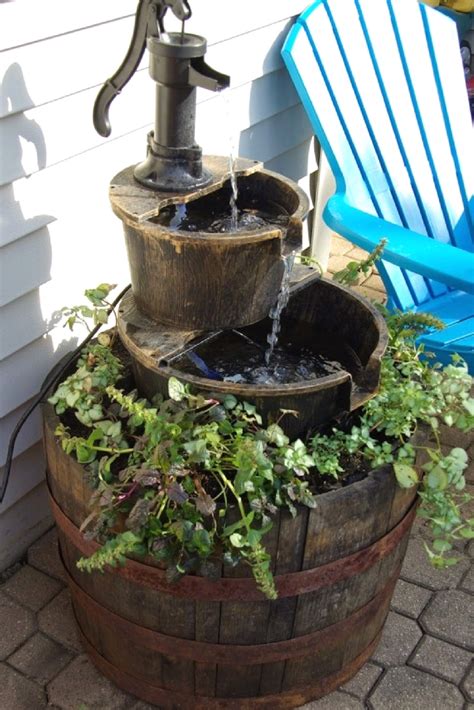 Download a pdf version of this project, and visit the garden club for more gardening projects. DIY water fountain, improving a store bought one with a ...