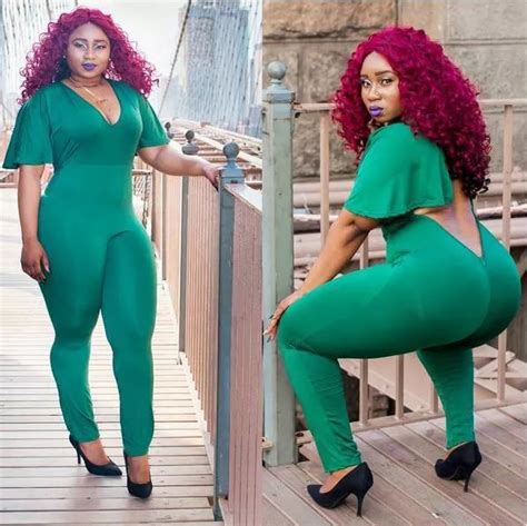 see the beautiful and curvy nigerian woman causing commotion on instagram photos