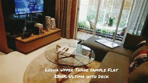 Lodha Upper Thane Sample Flat 2 Bhk Ultima With Deck Youtube