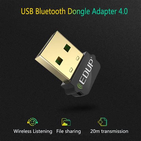 Usb Bluetooth Dongle Adapter 40 For Pc Computer Speaker Wireless Mouse