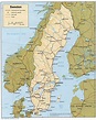 google maps europe: Map of Sweden Cities Pictures