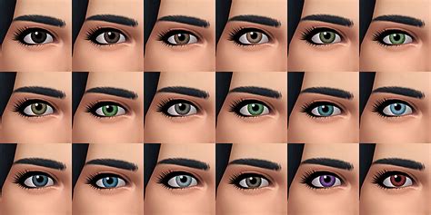 My Sims 4 Blog Eye Love You Replacement Eyes By Lumialover Sims