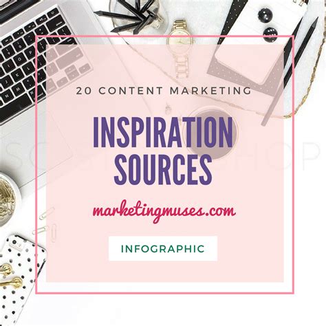20 Content Marketing Inspiration Sources Infographic Via