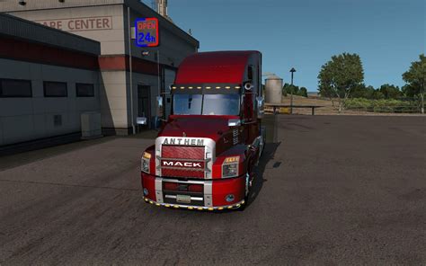 Mack Anthem Custom 134 Truck Ats American Truck Simulator Mod Ats Mod