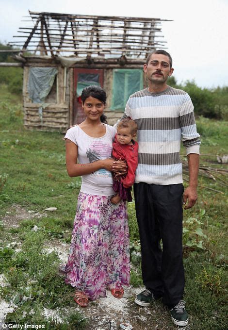 at home with the roma remote villages where people struggle with terrible poverty to continue
