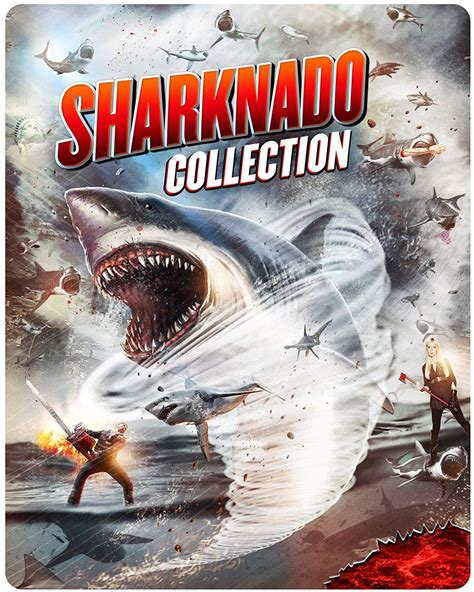 Amazon Sharknado 1 6 Complete Collection Steelbook Blu Ray Tara