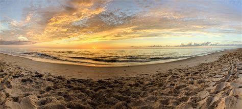 Sunrise on the Outer Banks, NC, USA [3646 x 1641] [OC] : r/EarthPorn