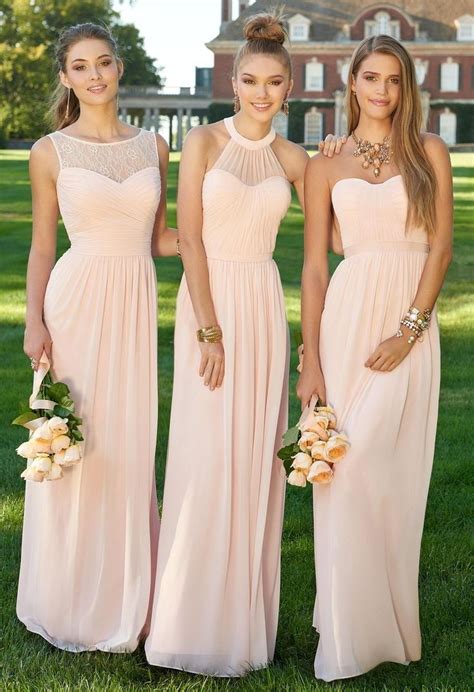 Bridesmaid Dresses For Weddings Light Pink Bridesmaid Dresses Blush
