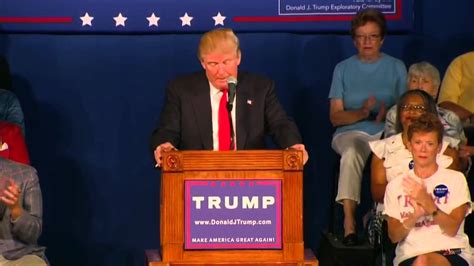 Donald Trump August 17 2015 Full Speech In South Carolina