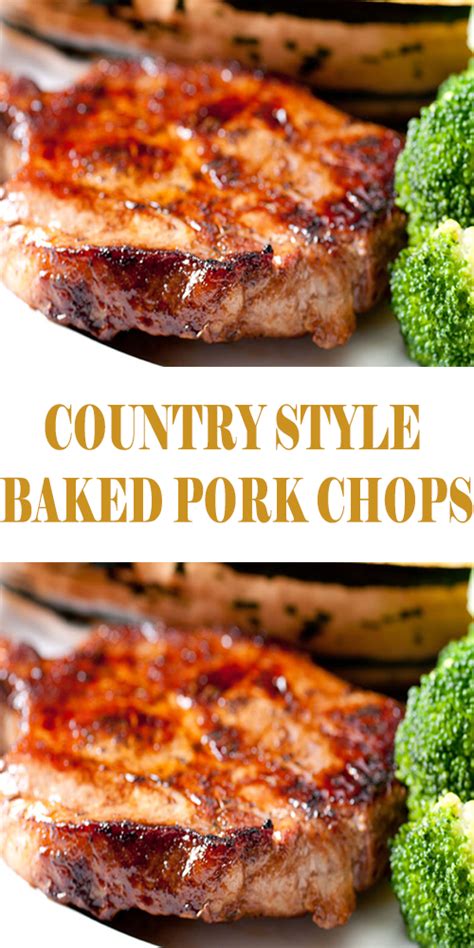 Country Style Baked Pork Chops Recipe List