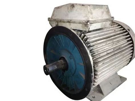 Used Motor 180 Hp Three Phase Electric Motor Voltage 440 V 2440 Rpm