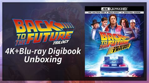 Back To The Future The Ultimate Trilogy 4k2d Blu Ray Digibook