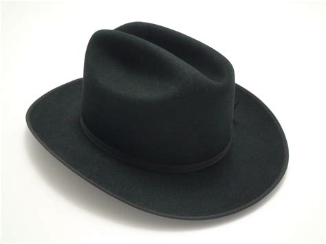 Stetson Open Road 4x Beaver Black Western Fedora Cowboy Hat