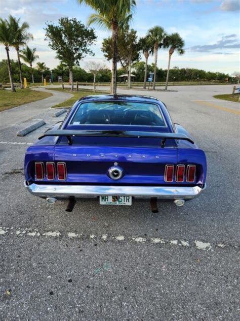 1969 Ford Mustang Purple Fwd Automatic For Sale
