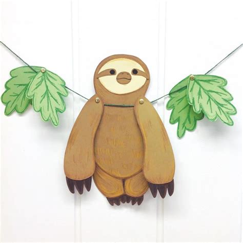 50 Sloth Crafts Printables Svgs Diys Food And T Ideas