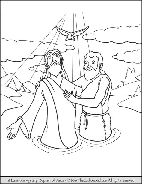 Jesus Ascension Coloring Page At Free Printable