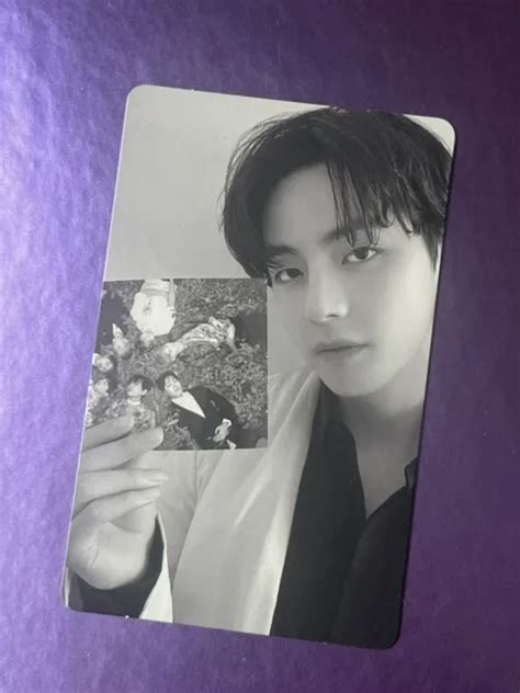 Kim Taehyung Official Photocard V Original Photocard Proof Standard Edition Picclick