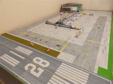 Regional Model Airport 1400 Scale Layout Sheet 620 X 1189mm Etsy