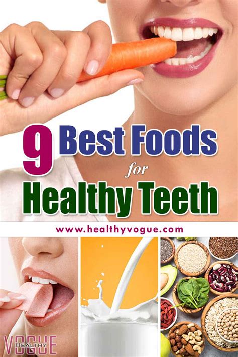 9 Best Foods For Healthy Teeth