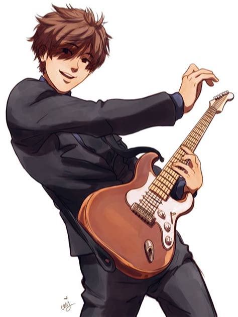 Pin De Ryuzaki Noe En Anime Dibujos De Guitarras Arte De Personajes