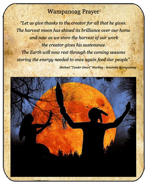 Native American Prayers For Thanksgiving