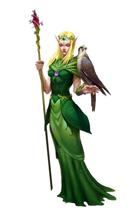 Female Elf Wizard Queen Tilandria Pathfinder 2E PFRPG PFSRD DND D D