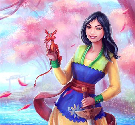 Mulan by VeraVoyna on DeviantArt
