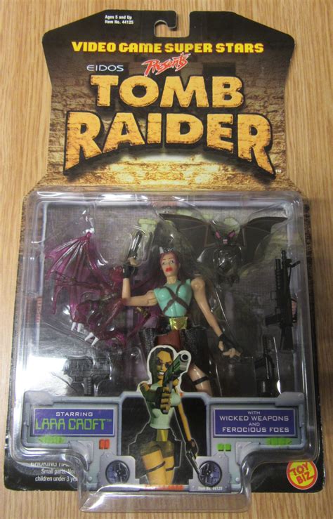 Tomb Raider Lara Croft Action Figure Peripheral Computing History