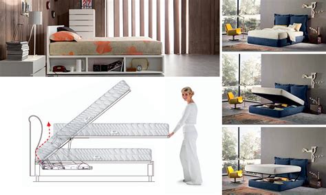 I letti oggioni, letti solidi, garantiti, made in italy. Il letto contenitore: elegante, salvaspazio e comodo!