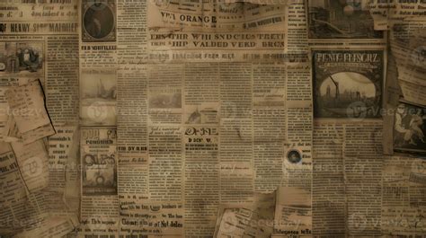 Newspaper Wallpaper Old Newspaper Background 23729676 Stock Photo At