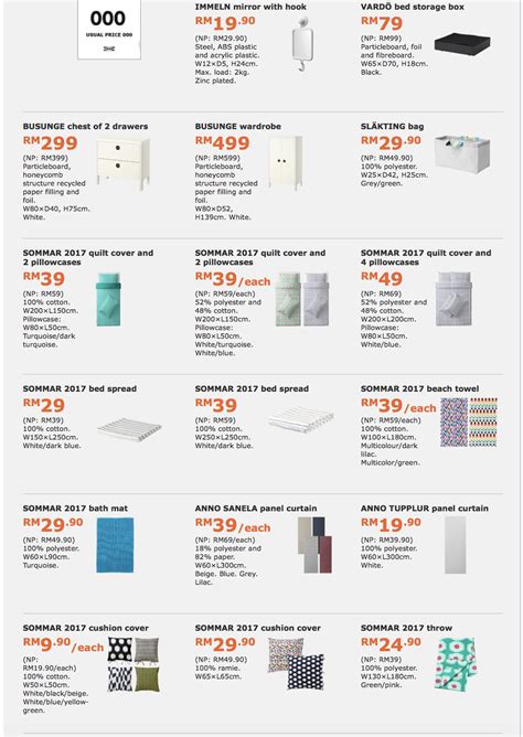 Ikea malaysia price list 2021. IKEA Family Member Special Offers Catalogue Discount ...