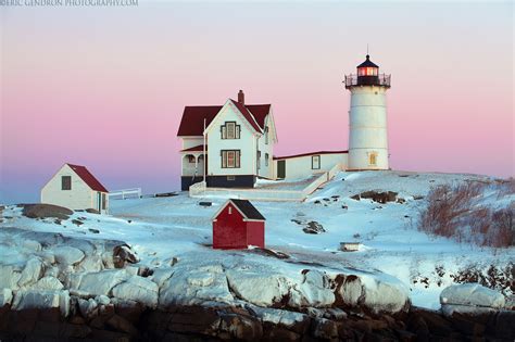 Portsmouth Nh Photography Icy Nubble Lighthouse