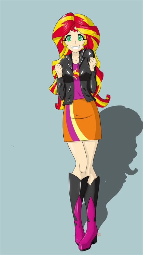 Sunset Shimmer New Outfit A New Outfit For Sunset Shimmer By Twilightsparkle3562 On