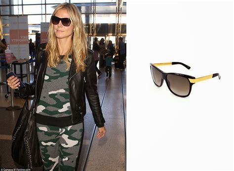The Passion For Fashion Heidi Klum In Gucci Sunglasses