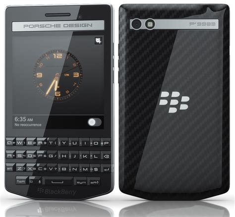 BlackBerry Porsche Design P Luxury Smartphone Official