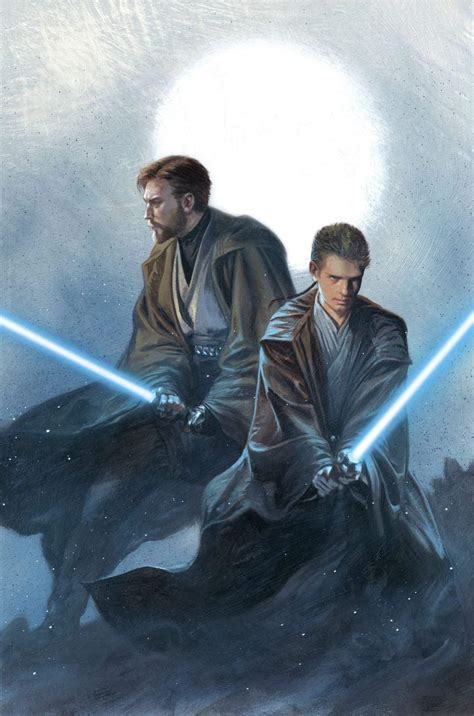Obi Wan And Anakin Skywalker Vs Darth Vader And Luke Skywalker Star