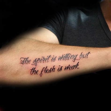 Forearm Quote Tattoos Designs Ideas And Meaning Tattoos For You