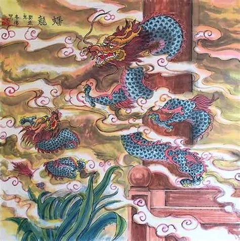 Chinese Dragon Painting 4739003 66cm X 66cm26〃 X 26〃