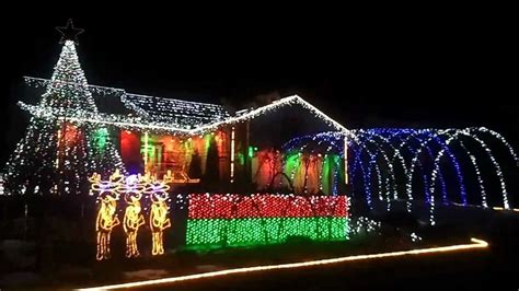 Christmas Light Show Youtube