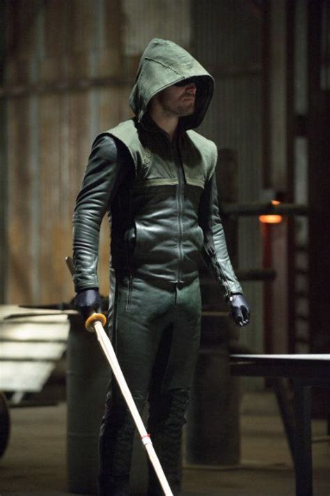 Still Of Stephen Amell In Arrow 2012 Green Arrow The Hood Emerald