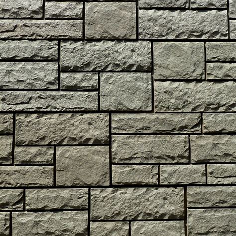 Stoneworks Faux Stone Siding Limestone Volcanic Gray Panel 48x15 1