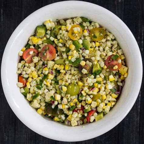 Grilled Corn Avocado Salad You Ll Want To Eat All Summer Long Hearth