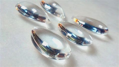 5 Clear Smooth 50mm Teardrop Chandelier Crystals Crystal Chandelier