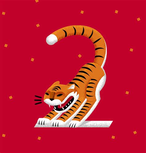 2022 Year Of The Tiger Behance