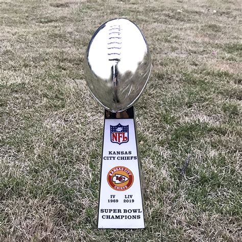 Kansas City Chiefs Super Bowl Championship Trophy Byt Shops