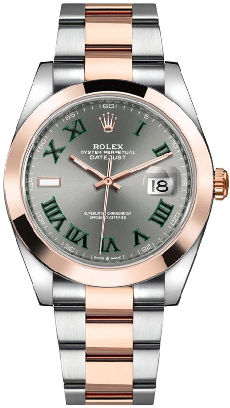 Authenticity guaranteed and free shipping at authenticwatches.com. 126301 Rolex Datejust 41 Wimbledon Dial Men's Watch for Sale