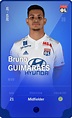 Super Rare card of Bruno Guimarães - 2019-20 - Sorare
