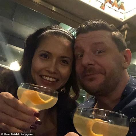 Mkr Judge Manu Feildel Celebrates His 46th Birthday With His Wife