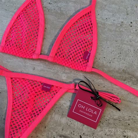 Temptation Sheer Micro Bikini By Oh Lola Swimwear