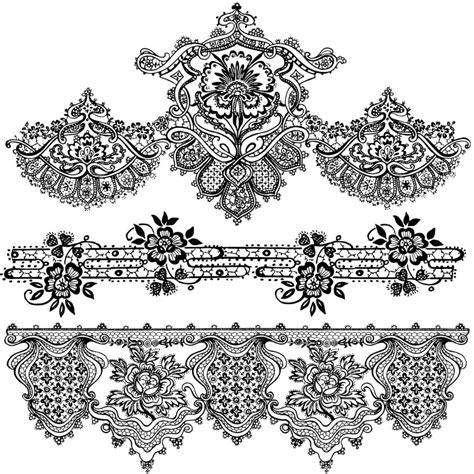 14 Lace Border Designs Images Free Printable Lace Borders Free